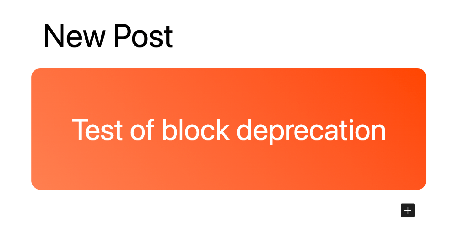 How to Manage Block Deprecations with Static WordPress Blocks Block