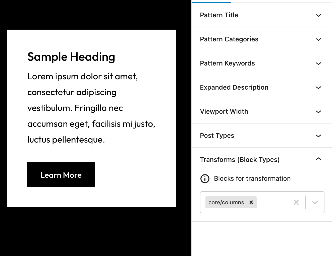 How To Create WordPress Patterns Easily with Pattern Manager from WP ...